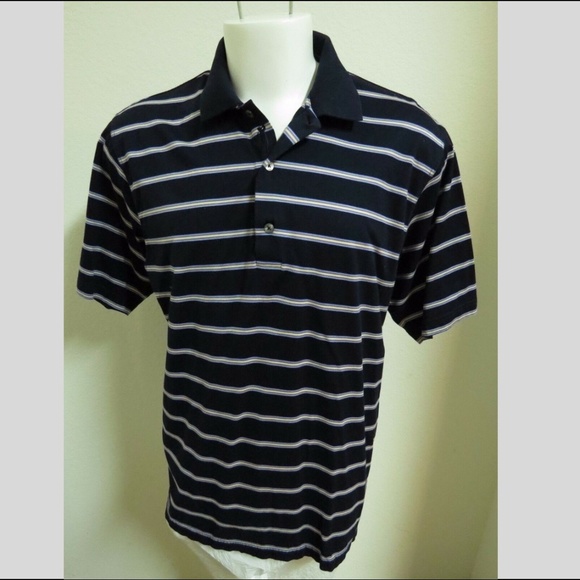 Bobby Jones Shirts Sz L Navy Blue Bobby Jones Mens Cotton 64q Golf